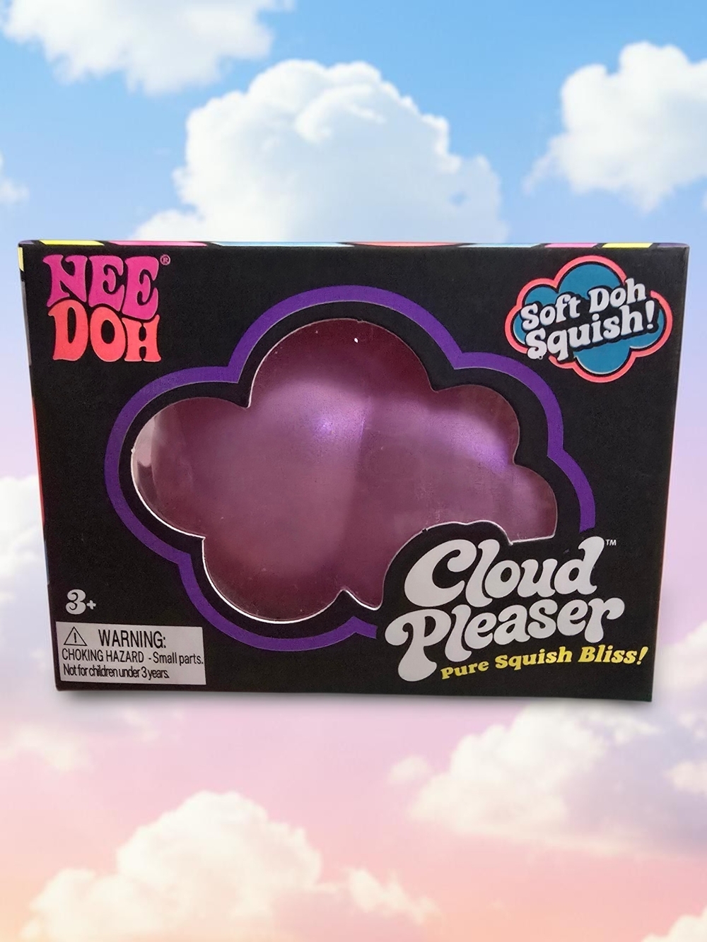 Schylling NeeDoh Cloud Pleaser Soft Doh Squish Toy - AUTHENTIC!